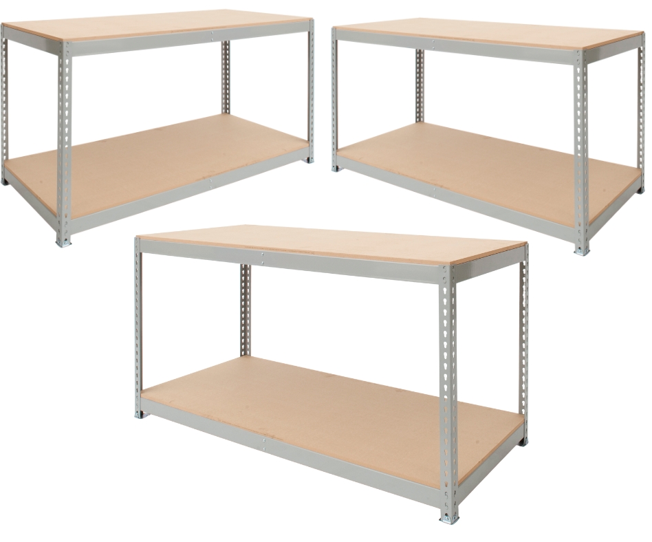 3x 2400mm wide Workbenches details